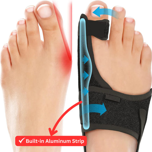 Hyggear Adjustable Day And Night Use Toe Fixed Strap (with Built-in Aluminum Strip)