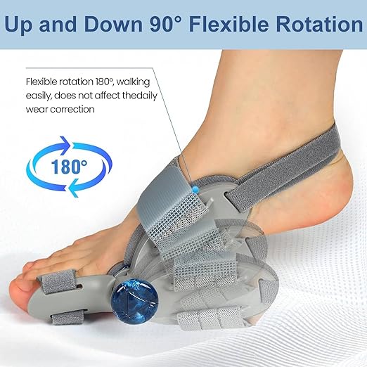 Hyggear Bunion Fix Pro - Corrector for Women And Men : Adjustable Bunion Fix for Big Toe Separation Pain Relief Orthopedic Bunion Splint with Straightener for Toe Alignment